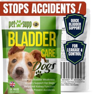 Dog Bladder Control Tablets Senior Dogs Urinary Support Supplement (2)