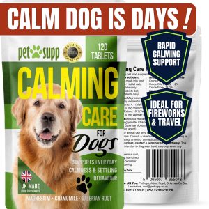 Dog calming Tablets Senior Dogs Urinary Supplement