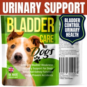 Dog Bladder Control Tablets Senior Dogs Urinary Support Supplement