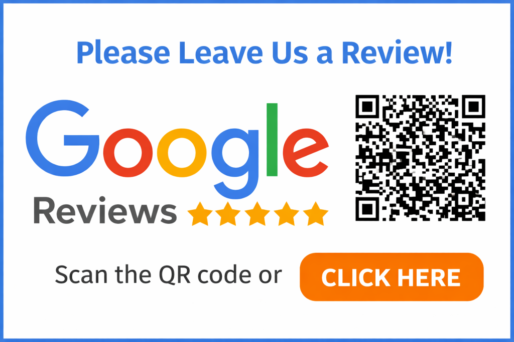 Leave us a google Review