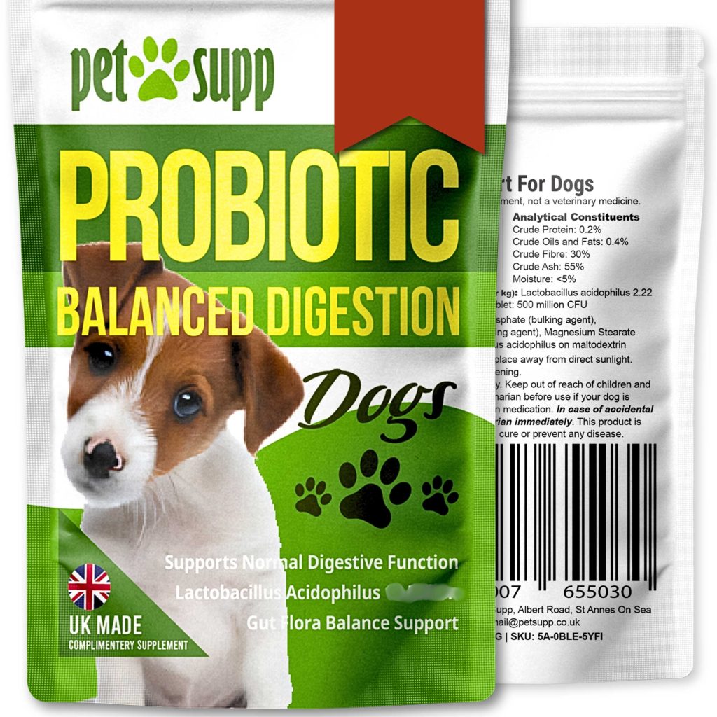 dog probiotic tablets supplement